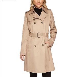 Lauren Ralph Lauren Straight Trench Coat - Medium